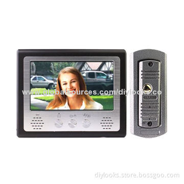 7.0 inch TFT Screen Handsfree Color Video Door Phone System